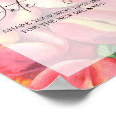 Pfirsiche - datiert Nacht Ideen. Date Jar Bridgame Poster (Ecke)