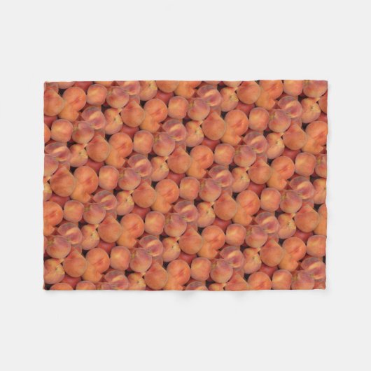 Pfirsiche Fleecedecke (Vorderseite (Horizontal))