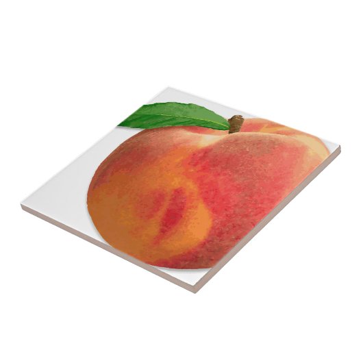 Pfirsiche Fliese (Seite)