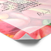 Pfirsiche - Frühling klingelt auf das Spiel Poster (Ecke)