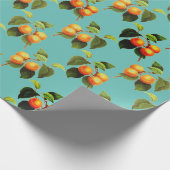 Pfirsiche Geschenkpapier (Ecke)
