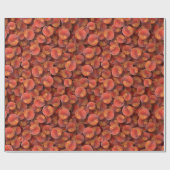 Pfirsiche Geschenkpapier (Flach)