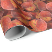 Pfirsiche Geschenkpapier (Rolleneckpunkt)