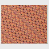 Pfirsiche Geschenkpapier (Flach)