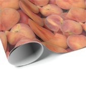 Pfirsiche Geschenkpapier (Rolleneckpunkt)