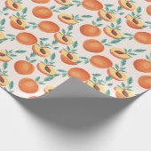 Pfirsiche Geschenkpapier (Ecke)
