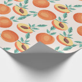 Pfirsiche Geschenkpapier (Ecke)