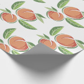 Pfirsiche Geschenkpapier (Ecke)