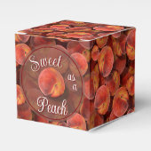 Pfirsiche Geschenkschachtel (Vorderseite)