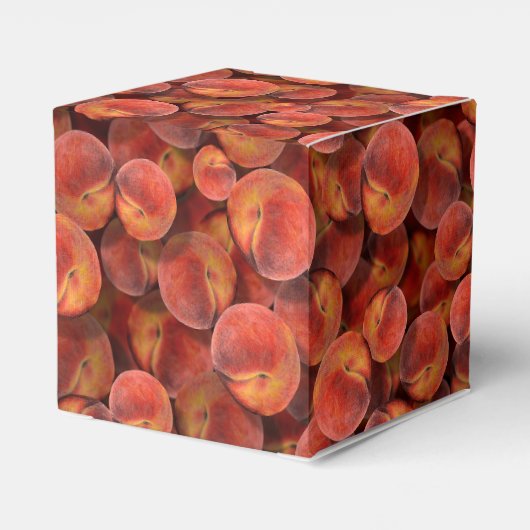 Pfirsiche Geschenkschachtel (Rückseite)