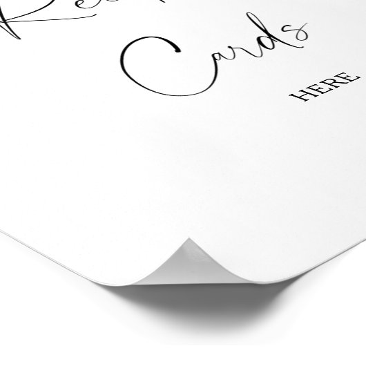 Pfirsiche - Ihre Kochkarte hier Poster (Ecke)