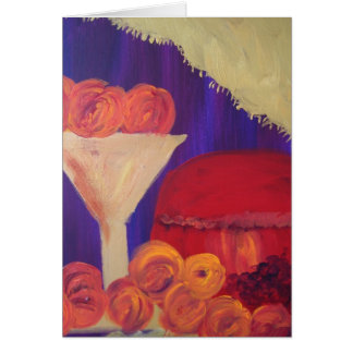 Pfirsiche in einem GlasStillleben