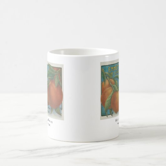 Pfirsiche Kaffeetasse (Mittel)