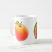 Pfirsiche Kaffeetasse (Vorderseite Links)
