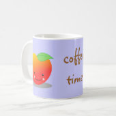 Pfirsiche Kaffeetasse (Vorderseite Links)