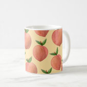Pfirsiche Kaffeetasse (VorderseiteRechts)