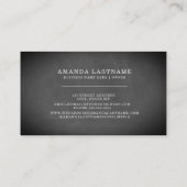 Pfirsiche Kopfkarton Obst Lebensmittel Beruflich Visitenkarte (Rückseite)