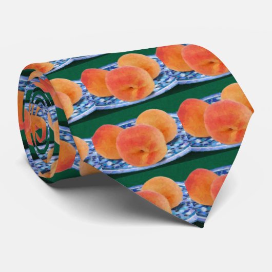 Pfirsiche Krawatte (Gerollt)