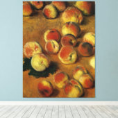 Pfirsiche Leinwanddruck (Insitu (Holzboden))