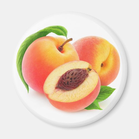 Pfirsiche Magnet (Vorne)