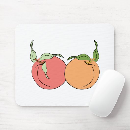 Pfirsiche Mousepad (Mit Mouse)