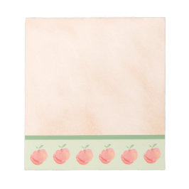 Pfirsiche Notizblock