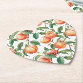 Pfirsiche Obst Untersetzer (angewinkelt)