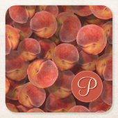 Pfirsiche Paper Untersetzer (Vorderseite)