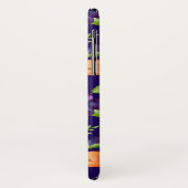 Pfirsiche Pflaumen Lila Niedliches Fruchtmuster Case-Mate iPhone Hülle (Hinten/Links)