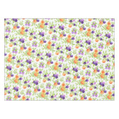 Pfirsiche Pflaumen Lila Niedliches Obst Botanisch Tischdecke (Vorderseite (Horizontal))