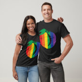 Pfirsiche, Pflaumenfrucht, runder Hintern, B T-Shirt (Unisex)