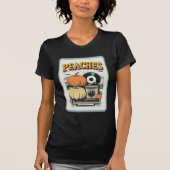 Pfirsiche Platten T-Shirt (Vorderseite)