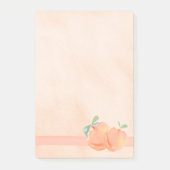 Pfirsiche Post-it Klebezettel (Vorderseite)