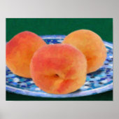 Pfirsiche Poster (Vorne)
