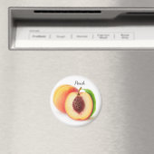 Pfirsiche schneiden magnet (In Situ (Geschirrspüler))