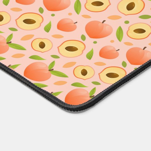 Pfirsiche Schreibtischunterlage (Ecke)