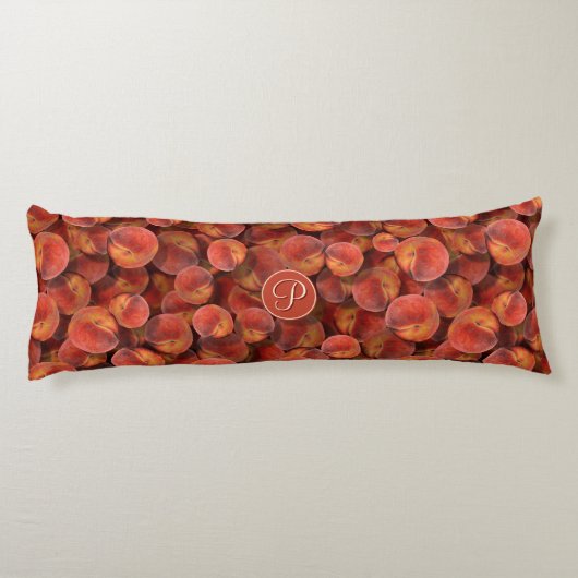 Pfirsiche Seitenschläferkissen (Rückseite)