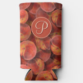 Pfirsiche Slim Can Cooler Selters Dosenkühler (Vorderseite)