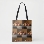 Pfirsiche, Trauben und Äpfel von Severin Roesen Tasche (Vorderseite)