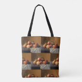 Pfirsiche, Trauben und Äpfel von Severin Roesen Tasche (Rückseite)