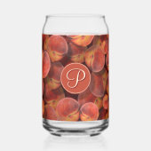 Pfirsiche trinken Glas (Links)