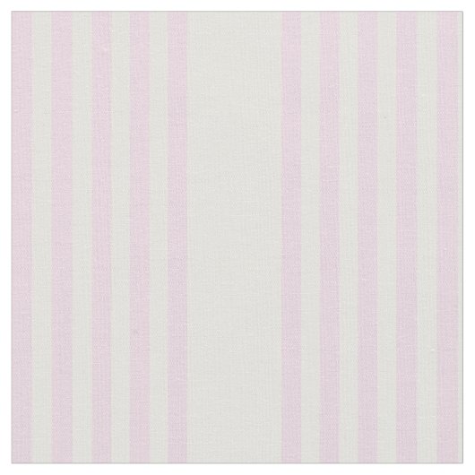 Pfirsiche und creme 5 Streifen Muster Stoff (Nahaufnahme)