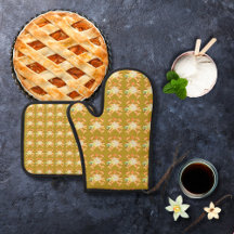 Pfirsiche und Eiscreme