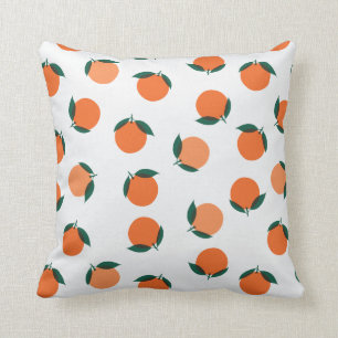 Pfirsiche und Orangen Kissen