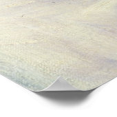 Pfirsiche und Traubenposter Poster (Ecke)