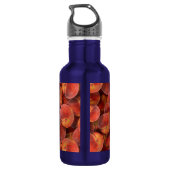 Pfirsiche Wasserflasche (Rückseite)