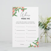 Pfirsiche - Wo waren wir Brautparty (Stehend Vorderseite)