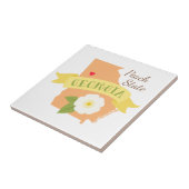 Pfirsichel-Staat Fliese (Seite)