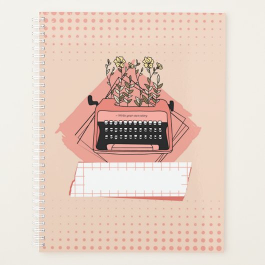 Pfirsichelegant Planer (Vorderseite)