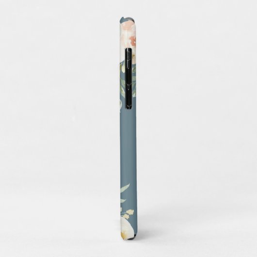 Pfirsichfarben Blüte Frau Hochzeitsgeschenk Case-Mate iPhone Hülle (Hinten/Links)